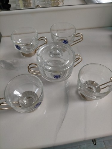 Set tazze zuccheriera anni - set, 4