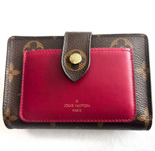 Portafoglio LOUIS VUITTON Monogram Portafoglio Juliette Marrone × Fucsia...