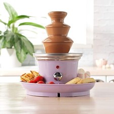 Fontana cascata di cioccolato