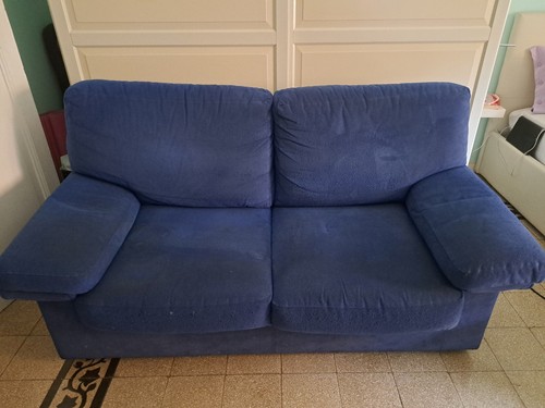 Divano posti alcantara - divano,