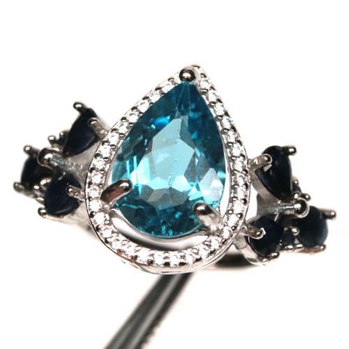 Argento 925 mm anello - argento, 8