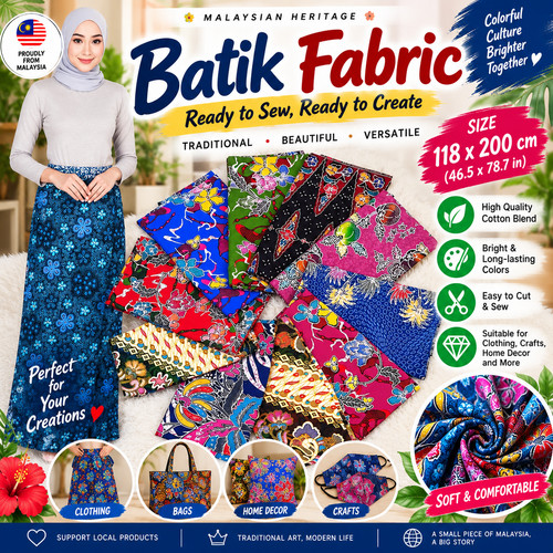 Tessuto batik malese sarong - tessuto,