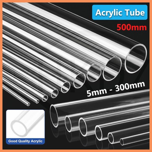 Tubo tondo acrilico plastica
