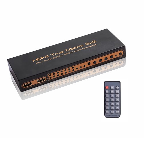 C04d matrice hdmi 6x2 - 6x2, splitter