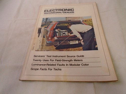 Electronic technician dealer - technician,
