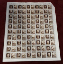 FOGLIO FRANCOBOLLI -