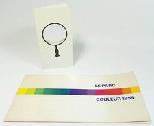 Julio LE PARC. Couleurs 1959