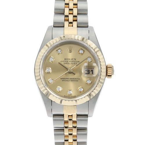 Rolex datejust 10p diamond - datejust,