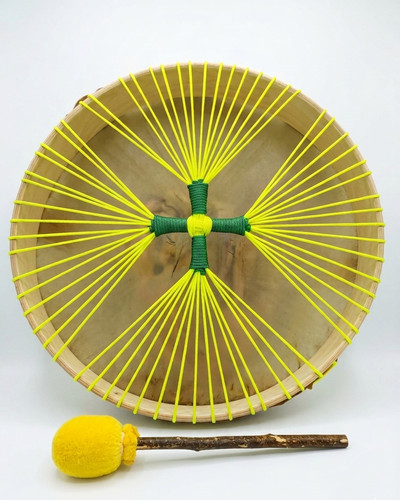 Tamburo sciamano pelle di - in,