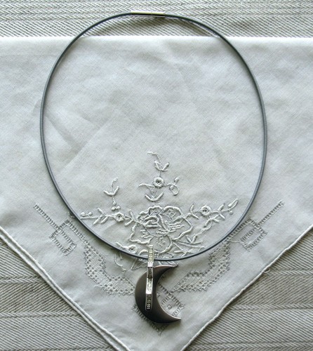 Collier ciondolo argento - -,