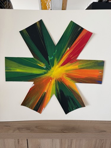 Damien hirst spin painting - hirst,