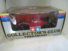 TAMIYA FERRARI 643 J. ALESI scala 1/20 COLLECTOR 'S CLUB DIE-CAST MODEL