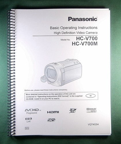 Panasonic v700 v700m - hc-v700,