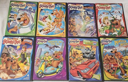 Lot scooby doo dvds - 32, tv