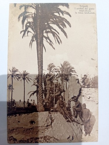 Cartolina tripoli guerra - cartolina,