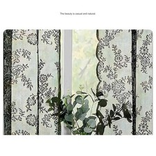 Elegante Tenda in Pizzo Nero