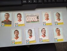 lotto 9 figurine BARI - CALCIATORI 1963-64 ED. PANINI