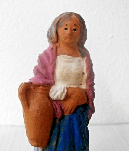 Antica statuina pastore - statuina,