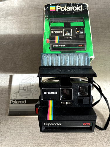 Polaroid supercolor 600 avec - supercolor,