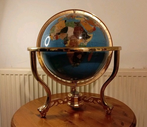 Grande mappamondo pietre - mappamondo,