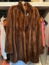 Pelliccia, Giacca di Visone Selvaggio Taglia M