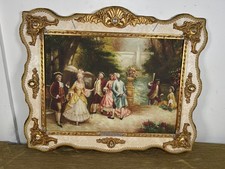 Quadro stile Barocco con scena
