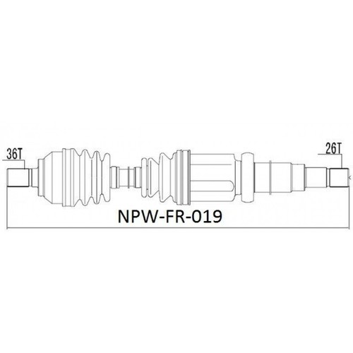 Anrtiebswelle ford focus - anrtiebswelle,