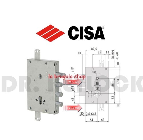 Serratura cisa porta blindata - porta,