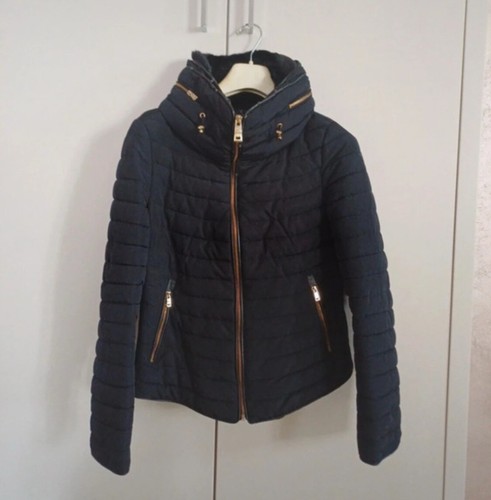 Piumino zara blu con - piumino,