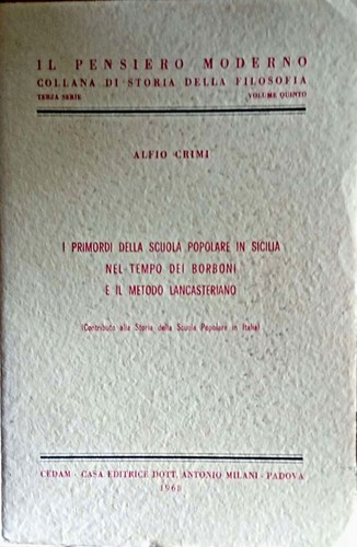 Primordi della scuola - della,