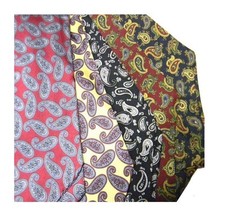 Foulard uomo di seta stampata