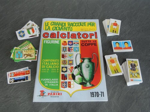 Album calciatori 1970 vuoto - calciatori, 1970/71