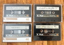 Lotto di 4 Fuji Metal Tape 46