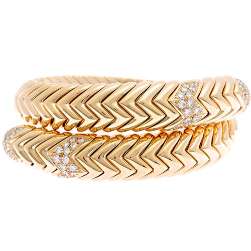 Bvlgari spiga bracelet diamond - bracelet,