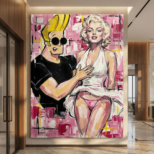 Quadro marilyn monroe johnny - quadro,