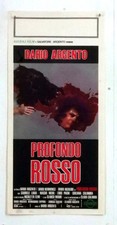 cm.33x70-ROSSO PROFONDO-DARIO ARGENTO-THRILLER ITA-N56-17