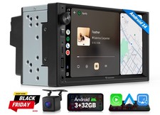 Android 14 2 DIN CarPlay 7"