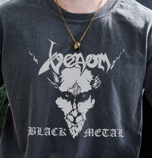 T-shirt Black Metal Venom rock