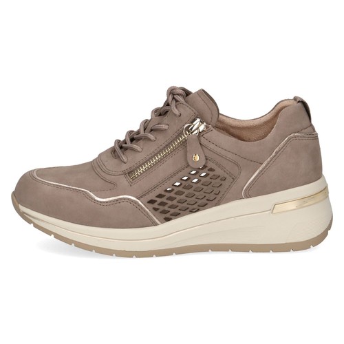 Sneakers donna pelle - sneakers, beige