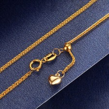 Collana donna oro giallo puro