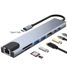 Hub USB-C 8in1 Adattatore 4K