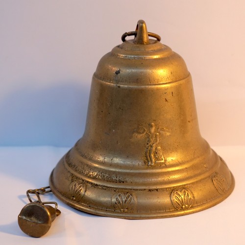 Campana ottone vintage con - in,