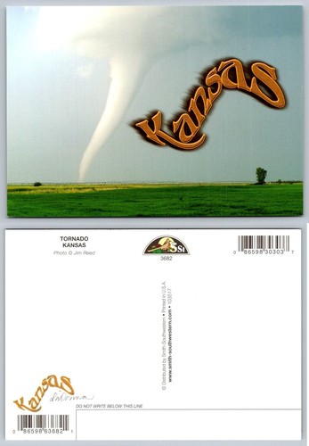 Cartolina kansas tornado - cartolina, foto