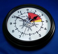 Orologio da parete altimetro paracadutista con azione!