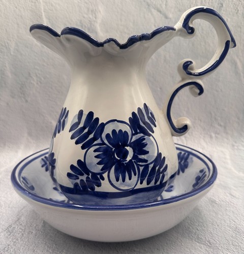 Set lavabo brocca vintage
