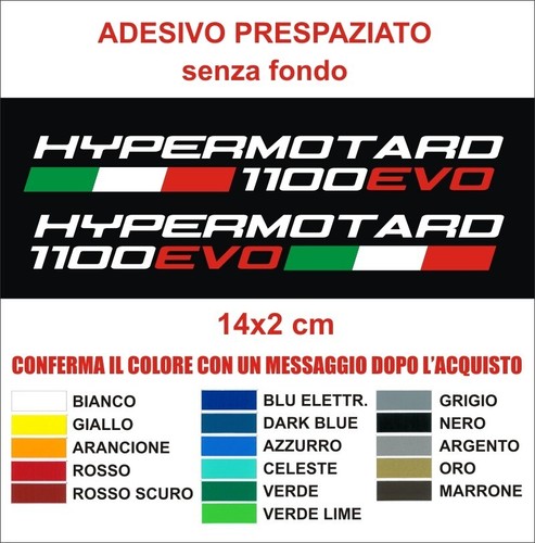 Kit adesivi ducati - ducati, hypermotard