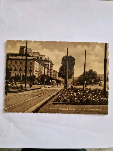 Cartolina milano piazzale - cartolina,