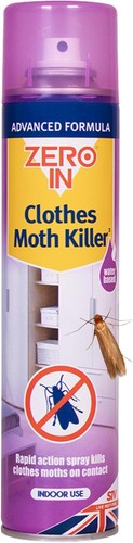 Zero clothes moths - clothes,
