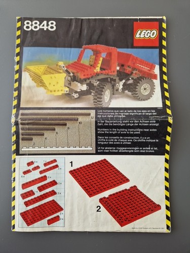 Lego istruzioni 8848 technic - lego,