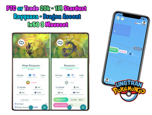 Shiny rayquaza level - rayquaza, 50